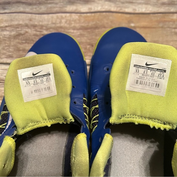 Nike Hyperdunk Low (Hyper Blue/Electric Green) U.S. 9.5 - Picture 9 of 13